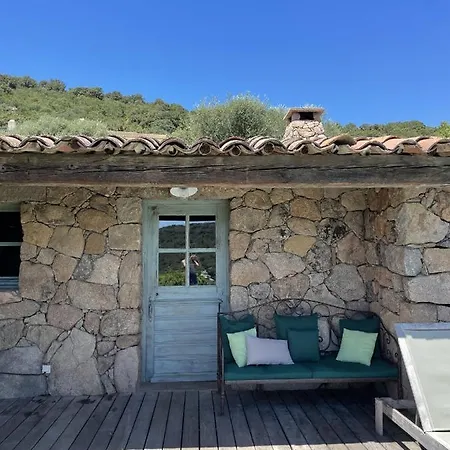 ヴィラ Magnifique Bergerie Avec Piscine Chauffee Surplombant La Baie De Santa Giulia *